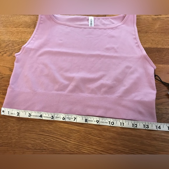 2pc workout set Seamless Crop Top & Biker Short Set size L - Picture 15 of 16